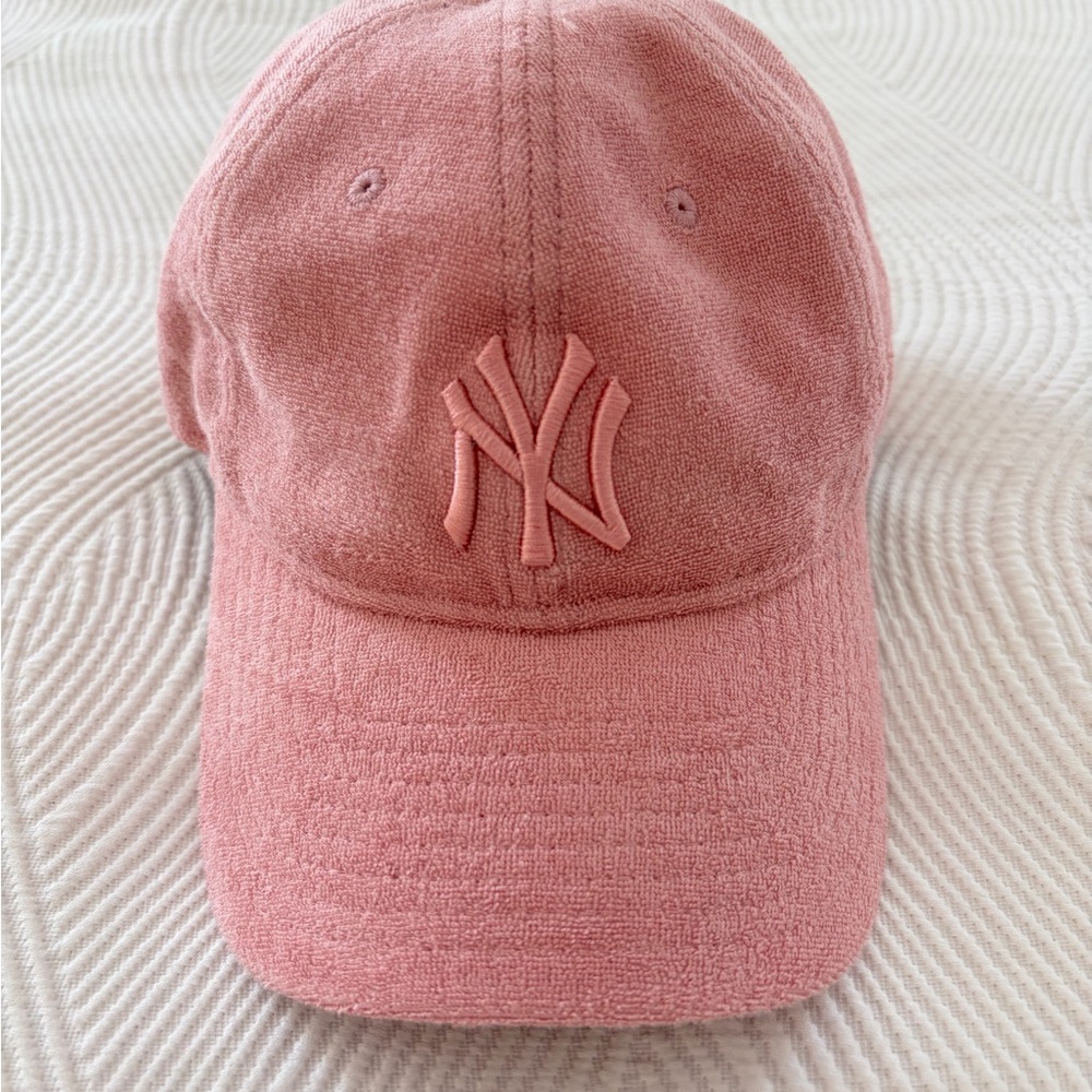 New Era Ball Cap- Dusty Rose Terry Cloth